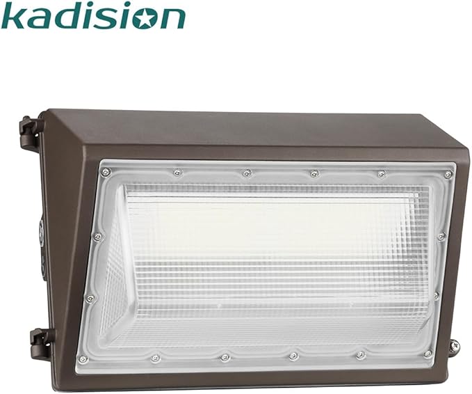 100W LED Wall Pack with Dusk to Dawn Photocell, 13000lm (350W MH Equiv.) 5000K 100-277V, Commercial Grade Waterproof Outdoor Wall Pack LED Lighting, ETL Listed