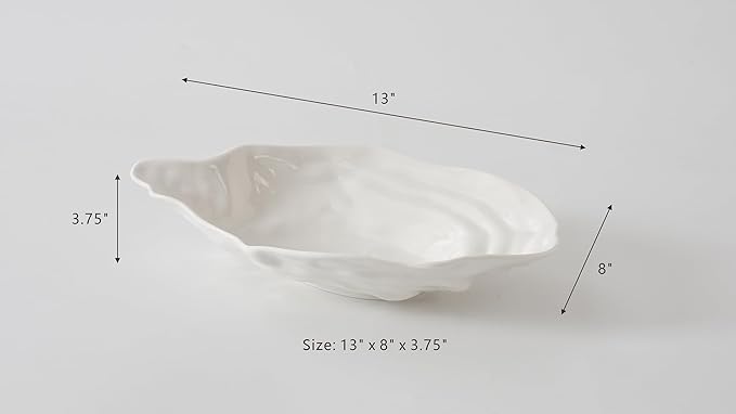 Pampa Bay Large Oyster Bowl, Waves, Kitchen, Gift