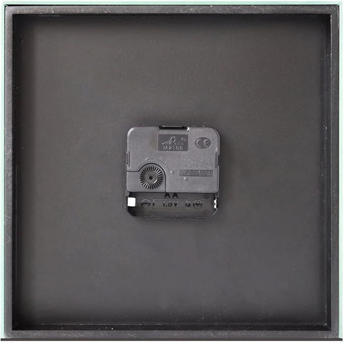 Silent Desk Clocks 8x8x2 Inch Crystal Sparkle Twinkle Bling Square Mirrored Table Top Decorative Clock With Diamond for Home Decoration Silver Mirror Home Decor. AA Battery is not included.