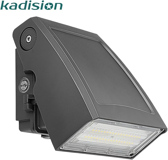 30W LED Wall Pack Light with Dusk-to-Dawn Photocell, 0-90° Adjustable Full Cutoff Outdoor Wall Light for House Yard Garage, 3900lm 5000K Daylight 100-277V ETL Listed