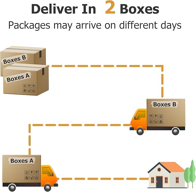 HOOOWOOO Outdoor Sectional Patio Furniture Set,6 Pieces Wicker Conversation Sets L Shaped Couch,Extra Deep Out Door Sofa Outside Furniture,Black