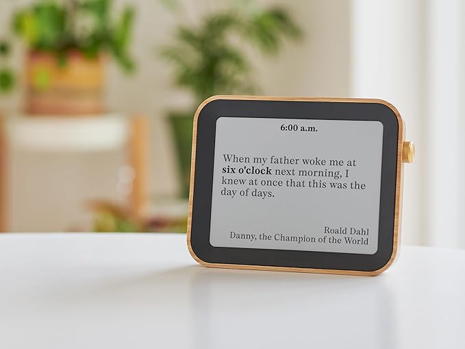 Author Literary Quote Clock Large – Tells Time Using Book Quotes | Unique Gift for Book Lovers | New Quote Every Minute Clock Vol 2