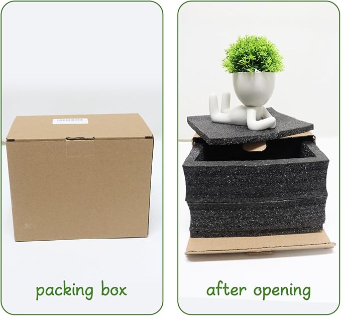 Zerzsy Mini Succulent Plant - Plants Gift - Cute Desktop Decoration Desk Decorations for Women Office -Small Plants Shelf Decor-Cute Cubicle Accessories-Set of 1