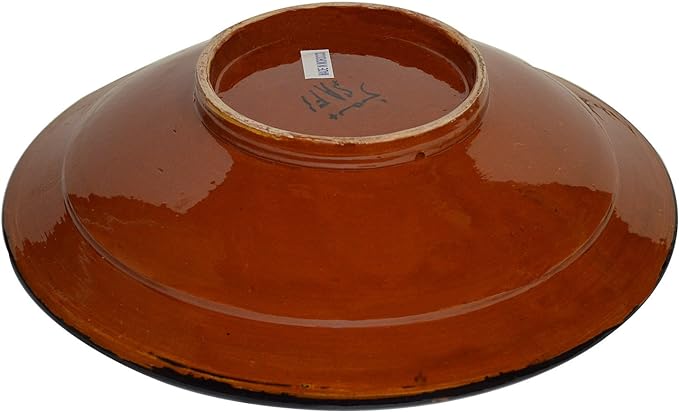 Ceramic Plates Handmade Moroccan Plate Serving 12 Inches Decorative Bowl