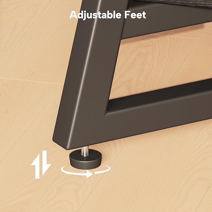 Coffee Table for Living Room, Round Coffee Table, Small Circle Coffee Table with Storage, Modern Wood Round Center Table for Home Office, Small Space, Easy Assembly, Black