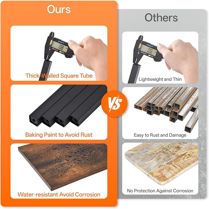 8-Tier Plant Stand with Grow Light, 57 Inch Indoor Plant Shelf, Decor Flower Stand for Living Room & Patio, Rust-Resistant Pipes & Waterproof MDF Boards