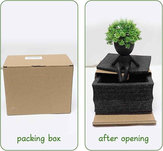 Zerzsy Fake Plants Succulents Plants Office Table Decor Indoor Mini Succulent Plant- Cute Fake Plant Bathroom Decoration Set of 1