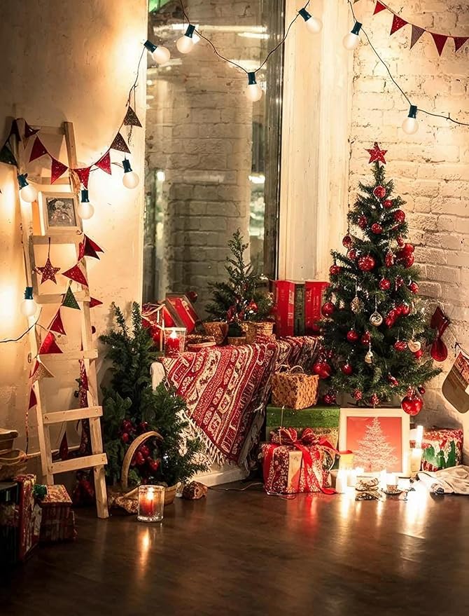 Outdoor String Lights 25Ft G40 Globe Patio String Light with 27 Frosted White Bulbs(2 Spare) Hanging Outdoor Christmas Lights for Backyard Porch Balcony Party Christmas Decor