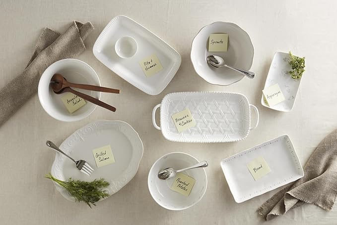 Lenox Profile Serving Bowl, 10", White