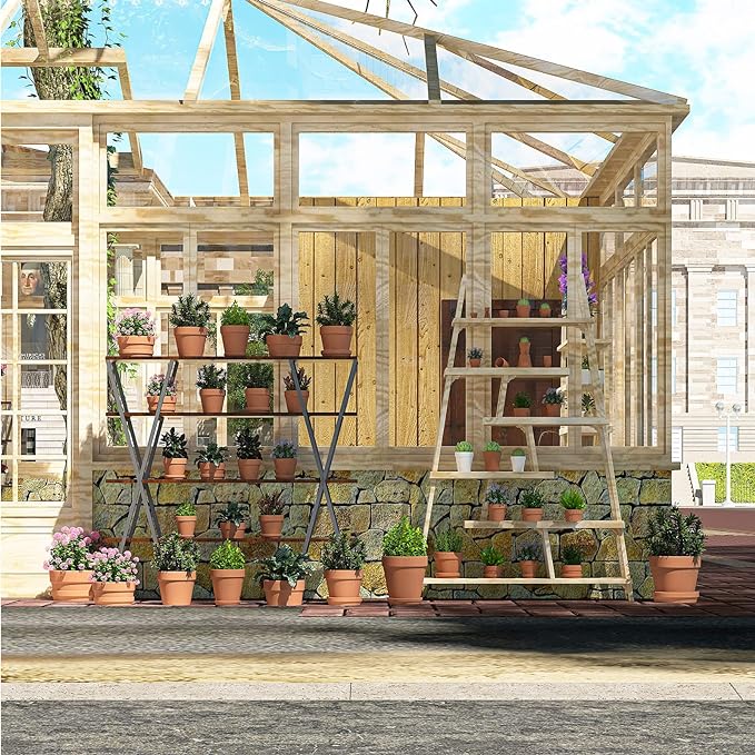 Fcacti 4 Inches Small Terracotta Pots with Saucer, 6 Pack 4" Terra Cotta Planter with Drainage Holes, Small Clay Flower Pots for Plants, Succulents, Crafts, Wedding Favor