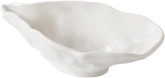 Pampa Bay Small Oyster Bowl, Waves, Kitchen, Gift, 7.5 x 4.5 x 2 Inch, OYS1976