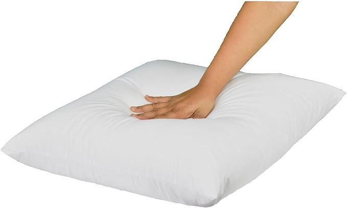 MoonRest® Synthetic Down Alternative 13x19 Lumbar Pillow Insert Form, for Decorative Throw Pillow, Sofa, Cushions, Body and Bed - Pack of 2- Size 13“X 19”