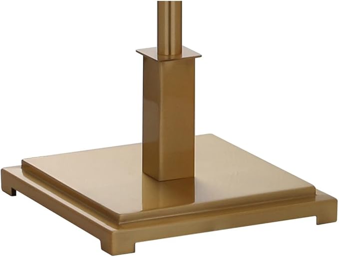 JONATHAN Y JYL6005B Roxy 60" Metal LED Floor Lamp Contemporary,Transitional for Bedrooms, Living Room, Office, Reading, BrushedBrass, Brass Gold