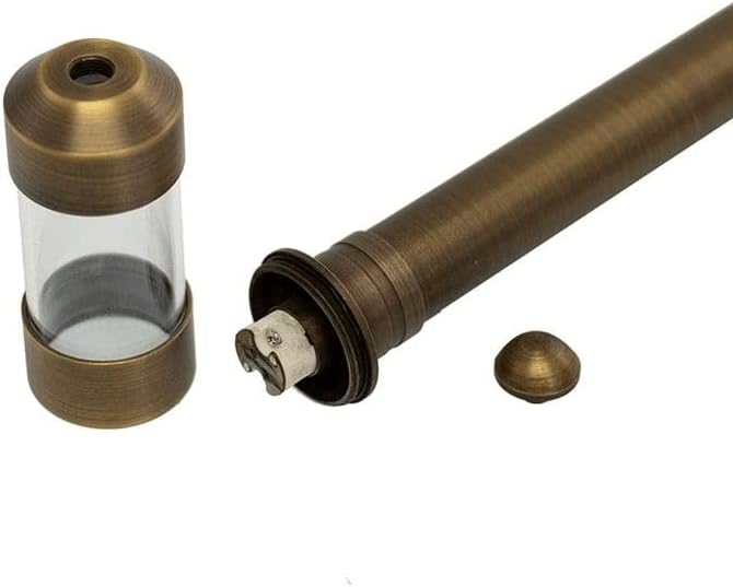 VOLT 15-Pack 12V Cast Brass Max Spread Path Lights (9" Shade, 25" Tall) for Low Voltage Landscape Lighting on Outdoor Pathway, Walkway, Garden, Driveway or Patio