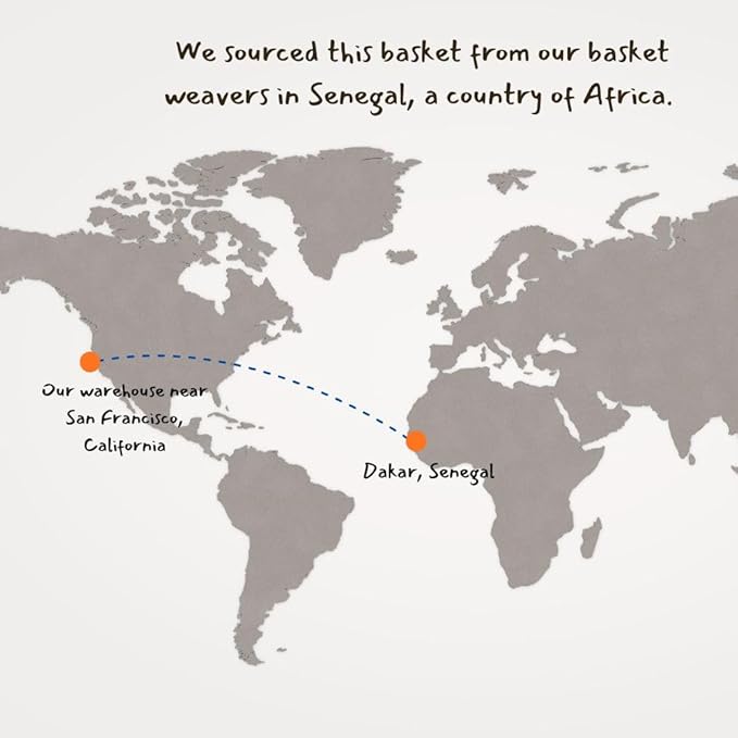 Basket for Decor, Organizing, Storage - Living Room Blankets, Nursery Toys, Laundry, Towels, Pillows, Comforter, Cushion - Wicker, Woven, Round, Lid and Handles, Colors on White (3pcs Set)