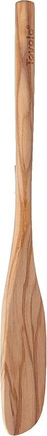 Tovolo Wooden Spreader Cooking Utensil, Olivewood Kitchen Spatula Turner, One