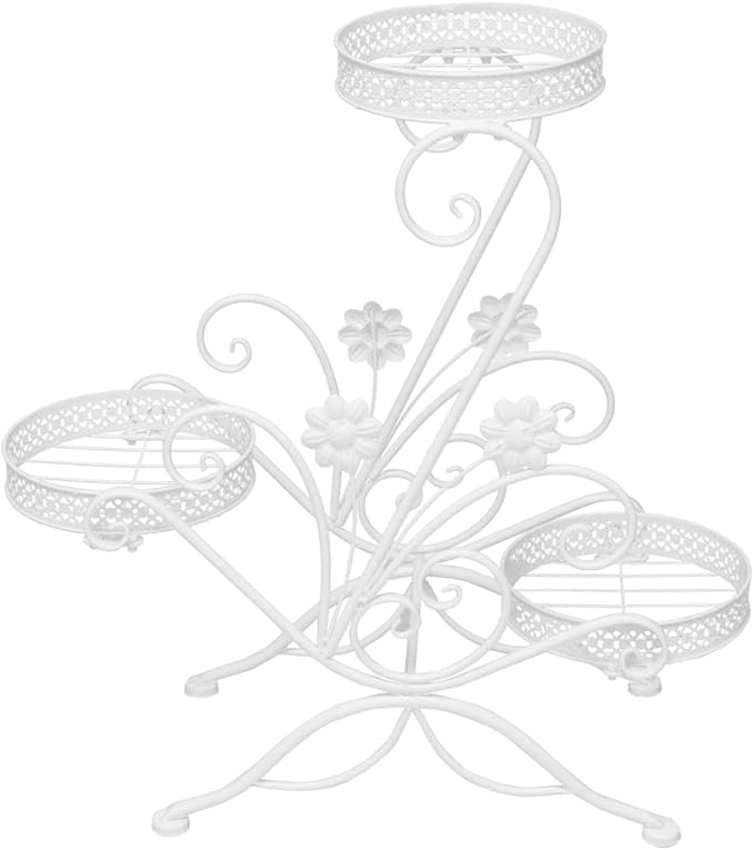 3 Tier Plant Stand New Metal Flower Shelves Plant Display Stand Indoor Outdoor Patio Plant Rack Flower Pot Holder
