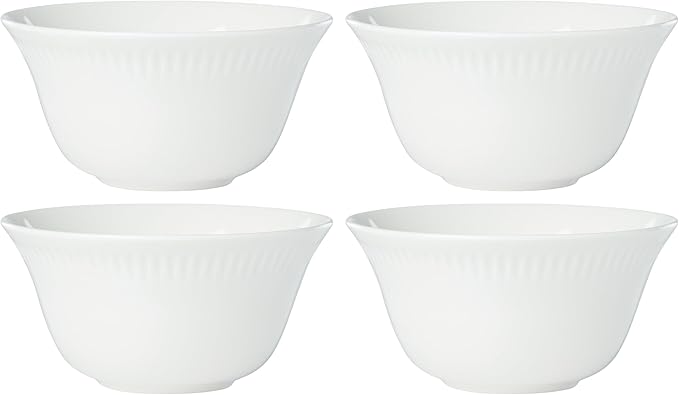 Lenox Profile 4-Piece Small Bowl Set, 2.45 LB, White