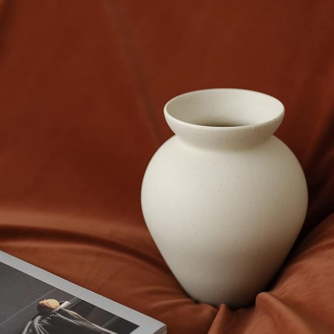 Retro Flower Vase, Crock Milk Can Shape, Flower Arrangement, Nordic Ornament Living Room Decoration