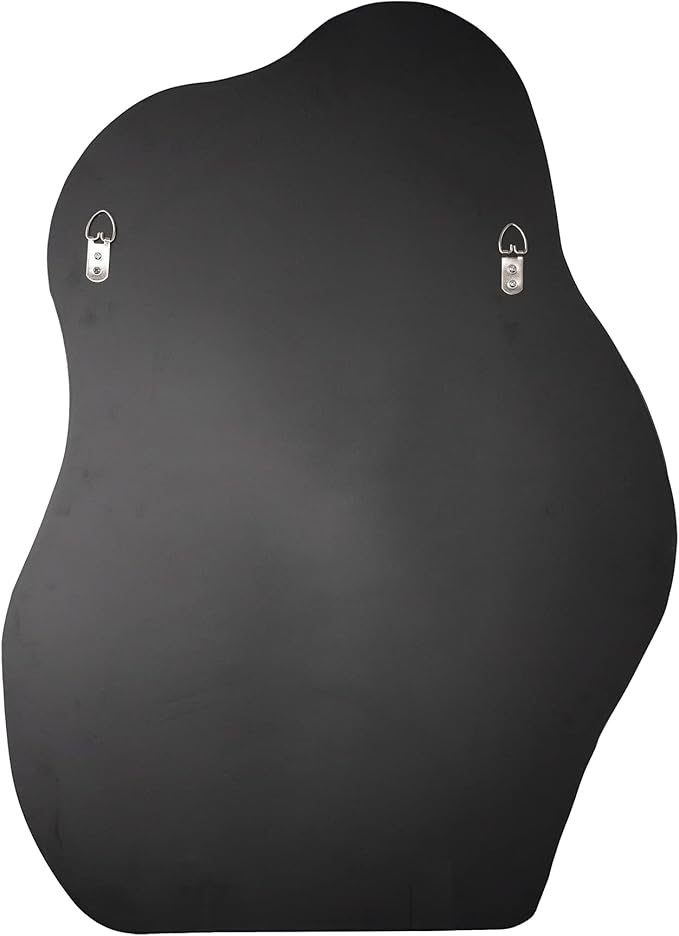 BOMINICA Irregular Wall Mirror - Asymmetrical Frameless Mirror for Bathroom, Living Room, Entryway, Bedroom - 20" x 28"