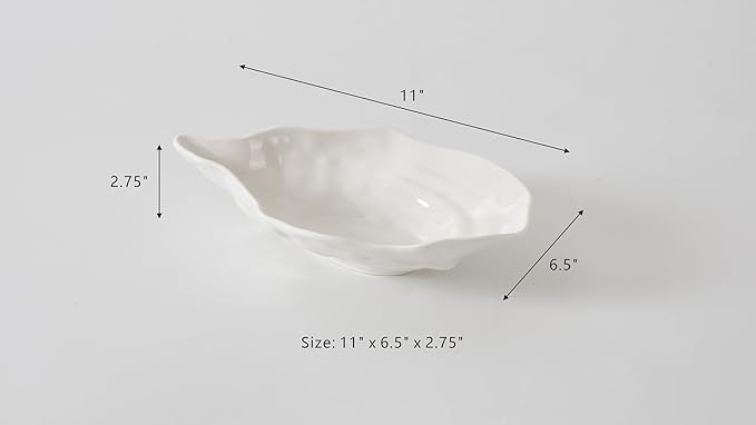 Pampa Bay Medium Oyster Bowl, Waves, Kitchen, Gift