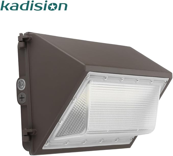 100W LED Wall Pack with Dusk to Dawn Photocell, 13000lm (350W MH Equiv.) 5000K 100-277V, Commercial Grade Waterproof Outdoor Wall Pack LED Lighting, ETL Listed