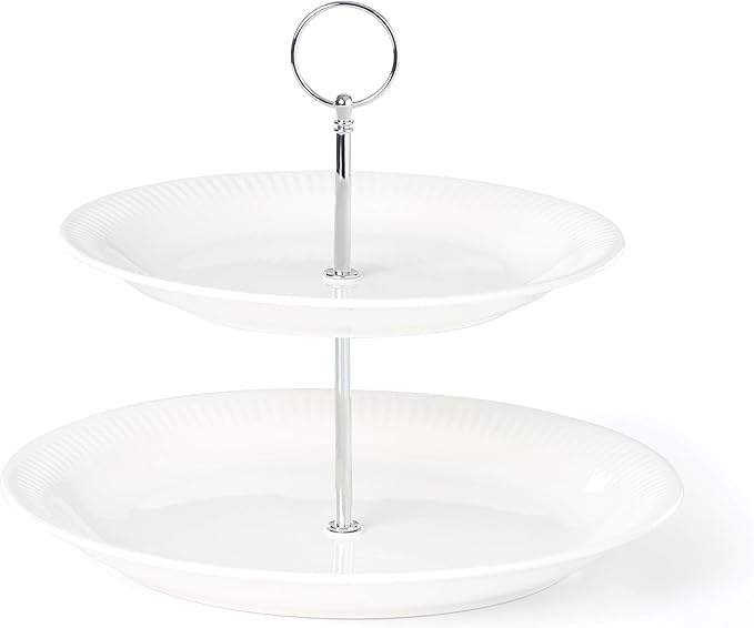 Lenox Profile 2-Tiered Server, 2.65, White