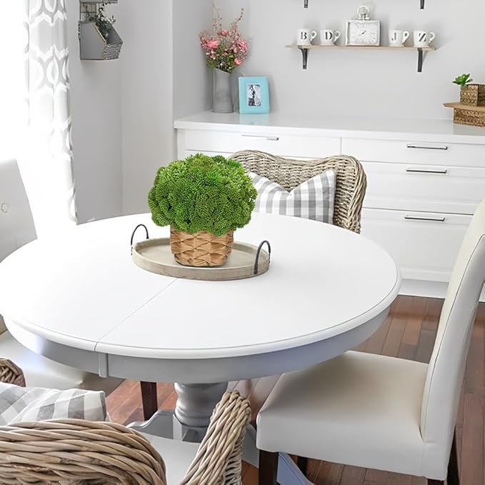 Briful Succulent Plants Artificial Small Faux Succulents Arrangement in Woven Basket Fake Silk Plants Indoor for Home Office Table Centerpiece Shelf Bathroom Decor