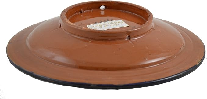 Ceramic Plates Moroccan Handmade Appetizer Tapas Serving Decorative 8 inches Round