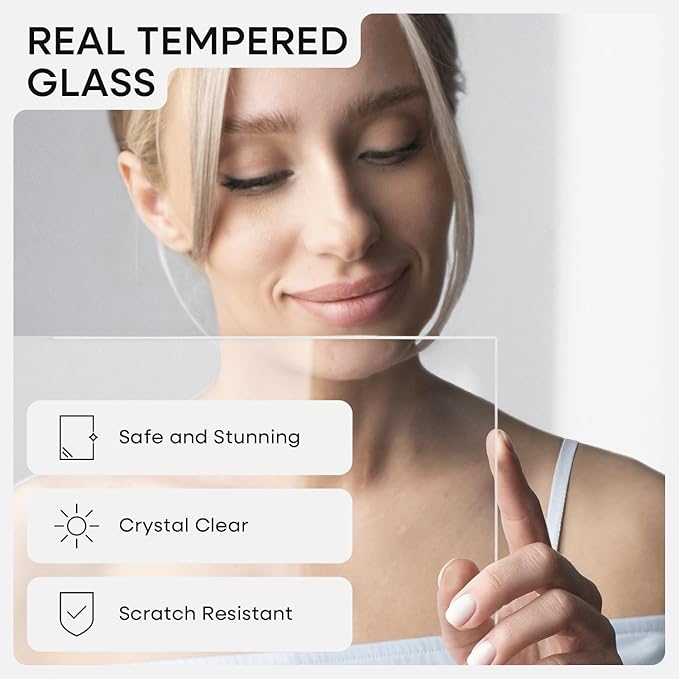 Homeforia 8.5x11 Picture Frame Silver, High End Metal 8.5 x 11 Poster Frames with Mat 6 by 8 Photo, 11x8.5 Frame Matted to 6x8 Print, 8.5by11 Wall or Tabletop Frame, Tempered Glass, Wall Kit, Set of 1