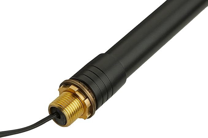 VOLT Max Spread 12V Black Brass Path Light (25" Tall, 9" Shade) for Low Voltage Landscape Lighting on Outdoor Pathway, Walkway, Garden, Driveway or Patio