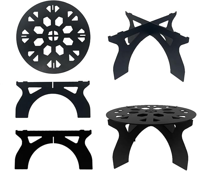 2 Pack Metal Plant Stand for Indoor and Outdoor Use – 220LB load Capacity Small Plant Rack,Thickened Steel Plate, Storage Shelf, Rustproof Potted Plant Holder