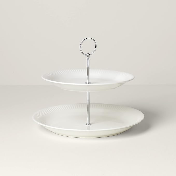 Lenox Profile 2-Tiered Server, 2.65, White