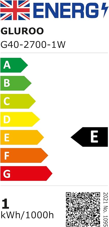 GLUROO 120FT Outdoor String Lights, G40 LED Patio Lights with 64pcs Bulbs, Waterproof Shatterproof Dimmable Globe Hanging Outdoor Cafe Bistro Porch Outside Light, 2Packs * 60ft