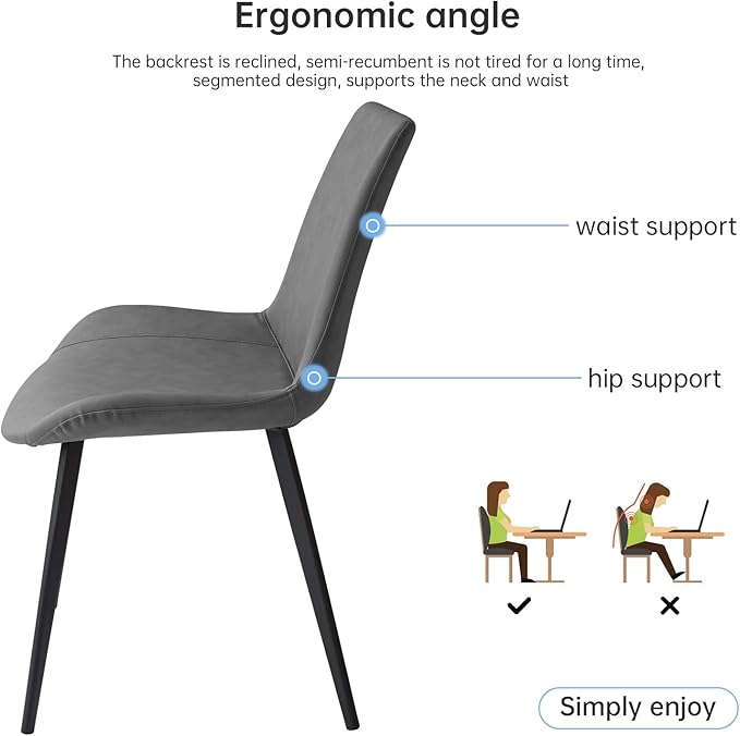 ZckyCine Modern Mid-Century Dining Table Set for 4-6 People Kitchen Dining Room Table Set Extendable Wood Dining Table and 4 Upholstered Chairs, Home Kitchen Furniture