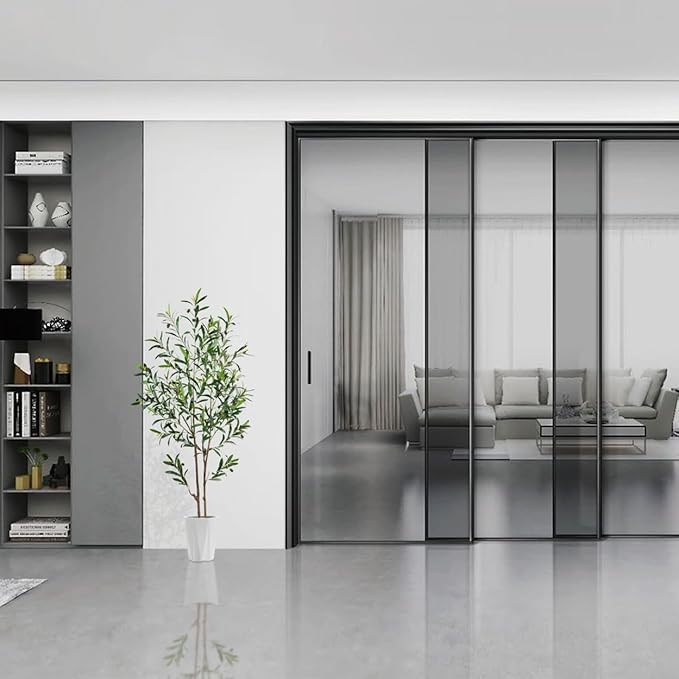 5ft (60”) Artificial Olive Tree, Tall Fake Olive Plant, Faux Olive Silk Tree for Mordern Indoor Home Livingroom Office Floor Corner Décor