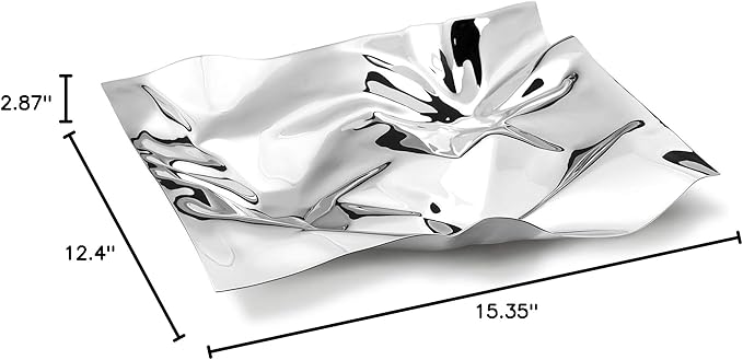 Georg Jensen Panton Stainless Steel Decorative Tray