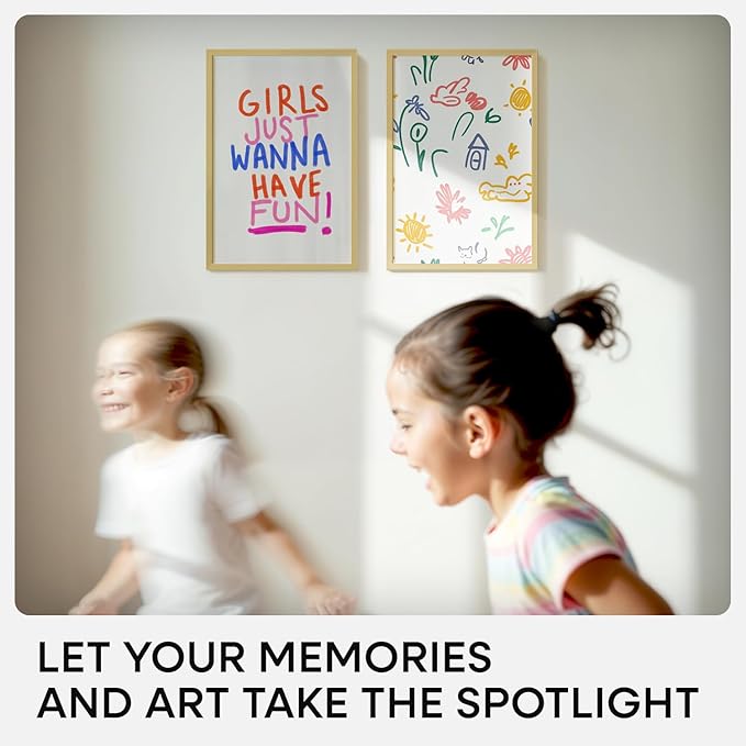 Homeforia 8x12 Picture Frame Gold, High End Metal 8 x 12 Poster Frames with Mat 6 by 8 for Photo, 12x8 Frame Matted to 6x8 inch Print, 8by12 Wall or Tabletop Frames, Tempered Glass, Wall Kit, Set of 1