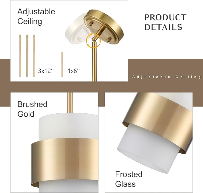 Modern Home Pendant Light Fixtures Hanging Light for Kitchen Island