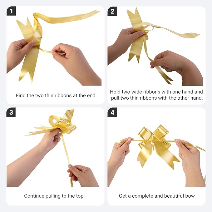 Gift Baskets Empty, Woven Storage Basket , Baby Shower Organizer, Nursery Toy Bin with Gift Bags and Ribbons – Natural color (1-Pack)