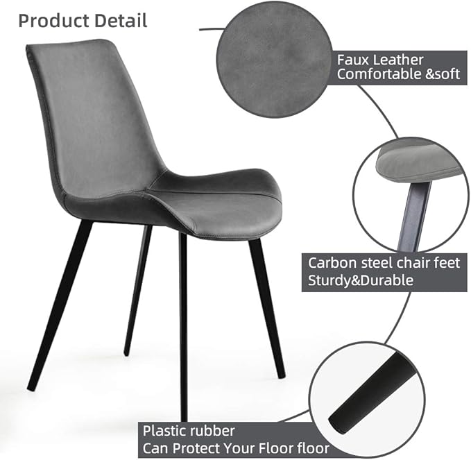 ZckyCine Dining Table Set for 6-8 People Kitchen Dining Room Table Set Extendable Wood Dining Table and 6 Upholstered Chairs, Home Kitchen Furniture