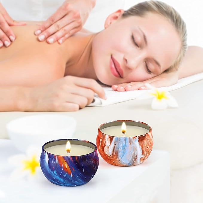 16 Pack Scented Candles Set for Home, Relaxing Stress Relief, Aromatherapy - Natural Soy Wax and Fragrance - Gifts for Women, Mom, Best Friend, Wife, Birthday