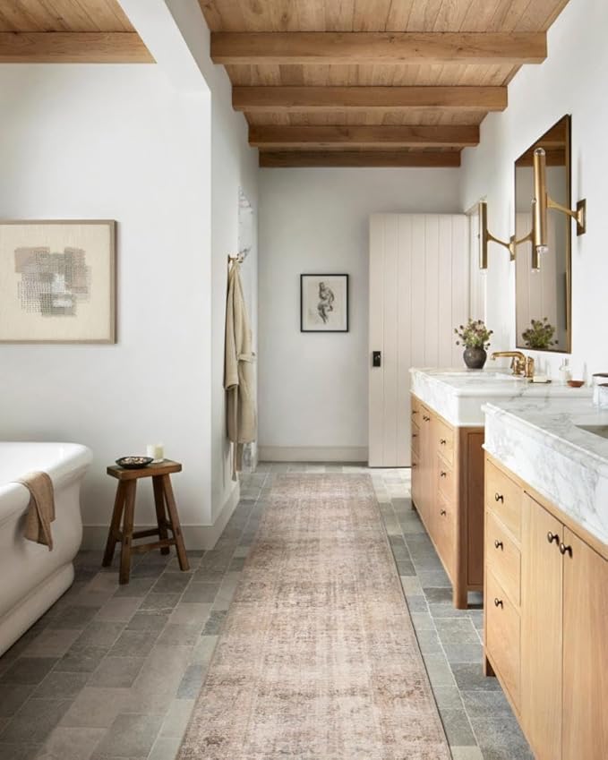 Loloi Amber Lewis Georgie Collection GER-02 Ocean/Sand 10'-0" x 14'-0", .19" Pile Height, Area Rug