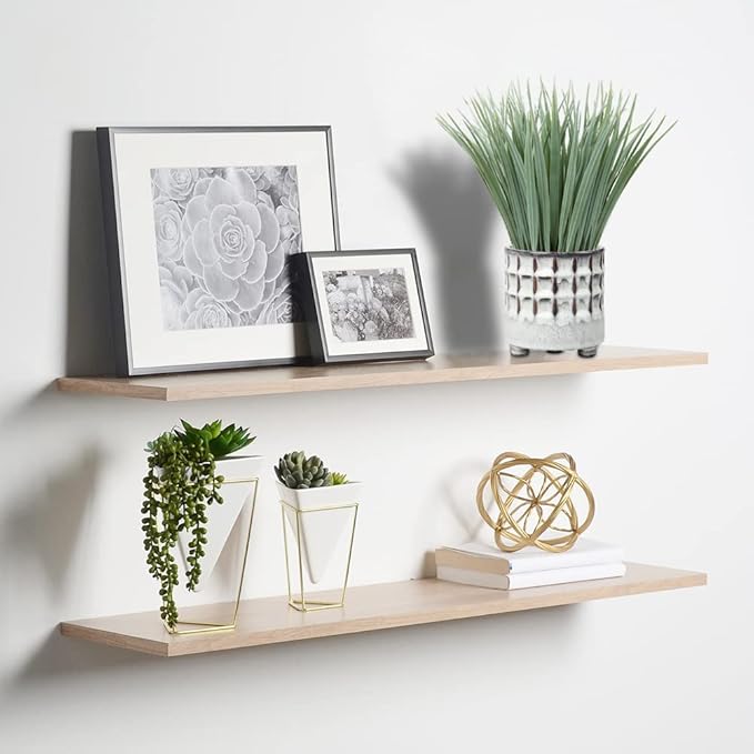 Hollyone Fake Grass Plant in Ceramic Pot Artificial Potted Plants Small Faux Plants for Home Decor Realistic Green Grass House Living Room Bedroom Bathroom Office Indoor & Outdoor Greenery Decoration