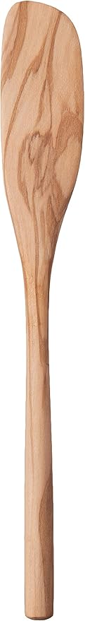 Tovolo Wooden Spreader Cooking Utensil, Olivewood Kitchen Spatula Turner, One
