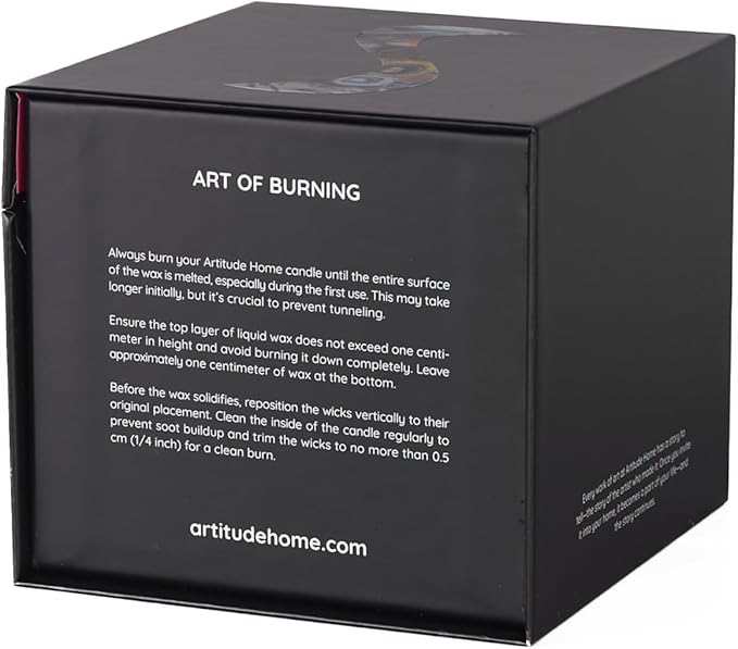 Scented Candle | Eco-Friendly Soy Blend Wax | Luxury Candles | Perfect for Gifting | Perfect for Home Décor | 14oz | 10cm Tall | Approx Burn Time - 80 Hours (Calavera, 10cm)