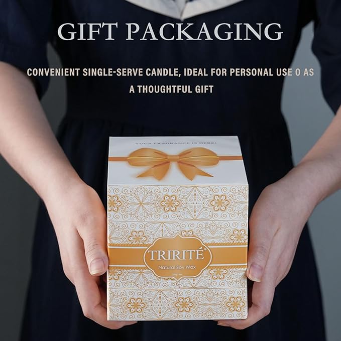 Mid Summer's Night Scented Candle with Lid, 60+ Hours Musk, Patchouli, Sage Jar Candle Aromatherapy Candle for Home, Soy Wax Cotton Fiber Wicks, Giftable