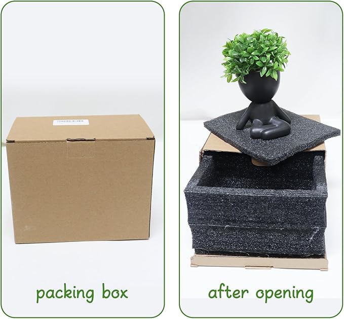 Zerzsy Mini Succulent Plant, Cuteplant Desktop Decorations, Desktop Plant for Women Office Decor, Cute Fake Plants Bathroom Decoration- Set of 1