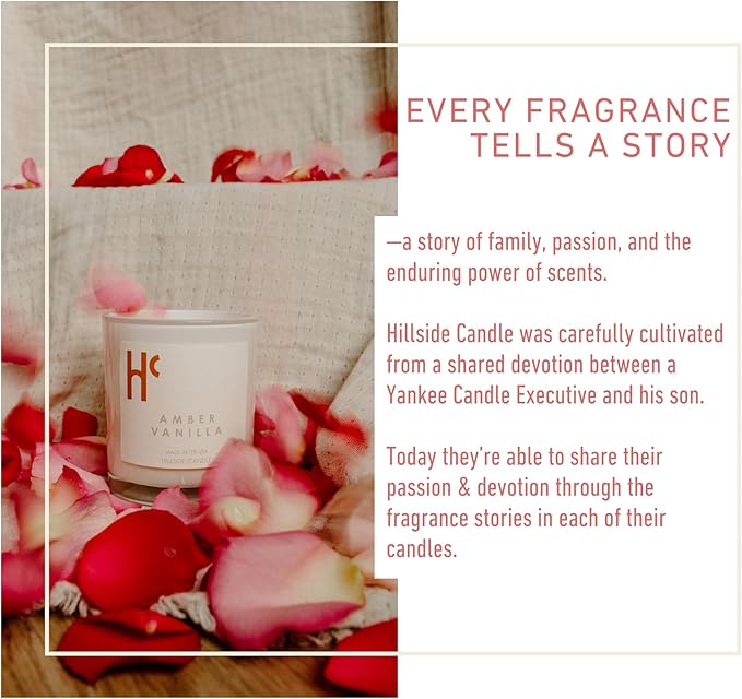 English Rose Single Wick Soy Candles, Luxury Scented Candles for Home - Up to 60 Hour Burn Time, Cruelty-Free Soy Wax Blend - Floral Rose & Jasmine Fragrance (9 oz)