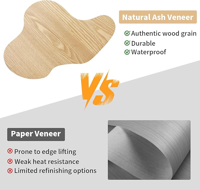 31" Lift Top Coffee Table for Living Room, Fluted Coffee Table with Hidden Storage, Mid Century Modern Solid Wood Veneer Square Center Table for Office Apartment Small Space, Natural